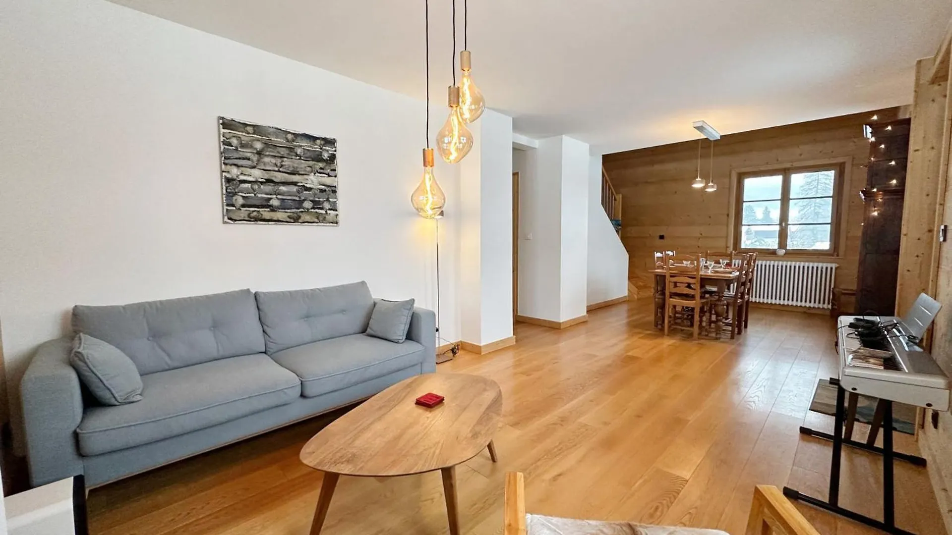 Apartment Appartement Calme Pres Du Lac Avec Jardin, Balcon, Parking Et Wifi - Fr-1-624-150 Samoens